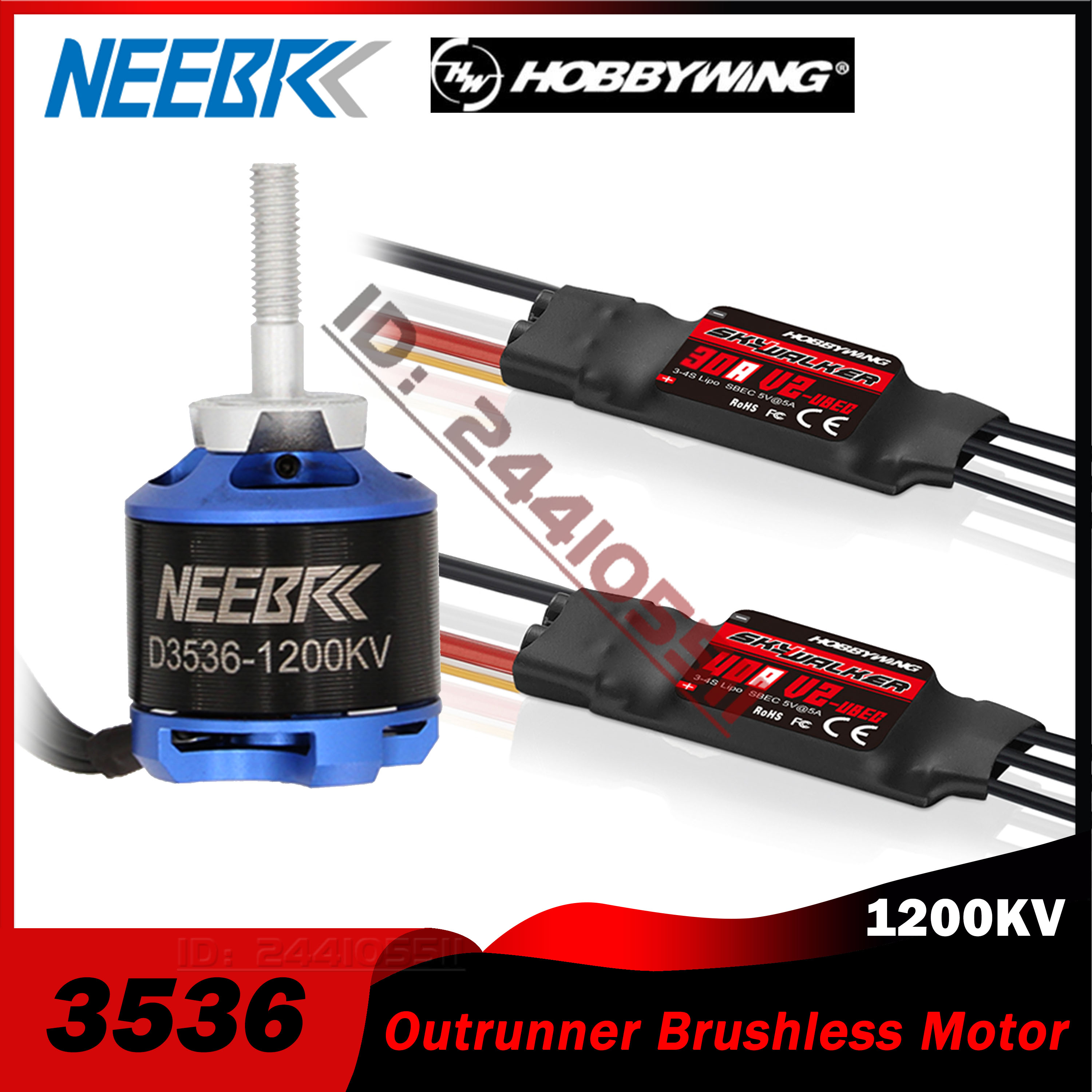 Rc Plane Hobby Zone - RC Fixed Wing D3536 1200KV Airplane