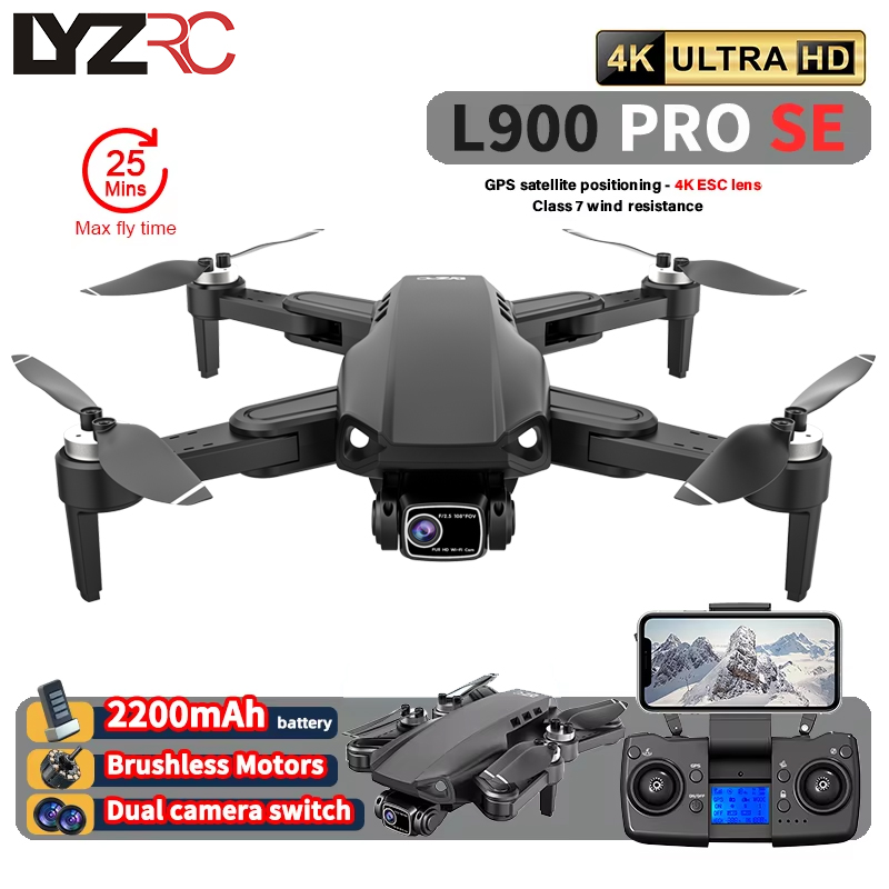 Rc Hobby Wire - L900 Pro SE MAX GPS Drone
