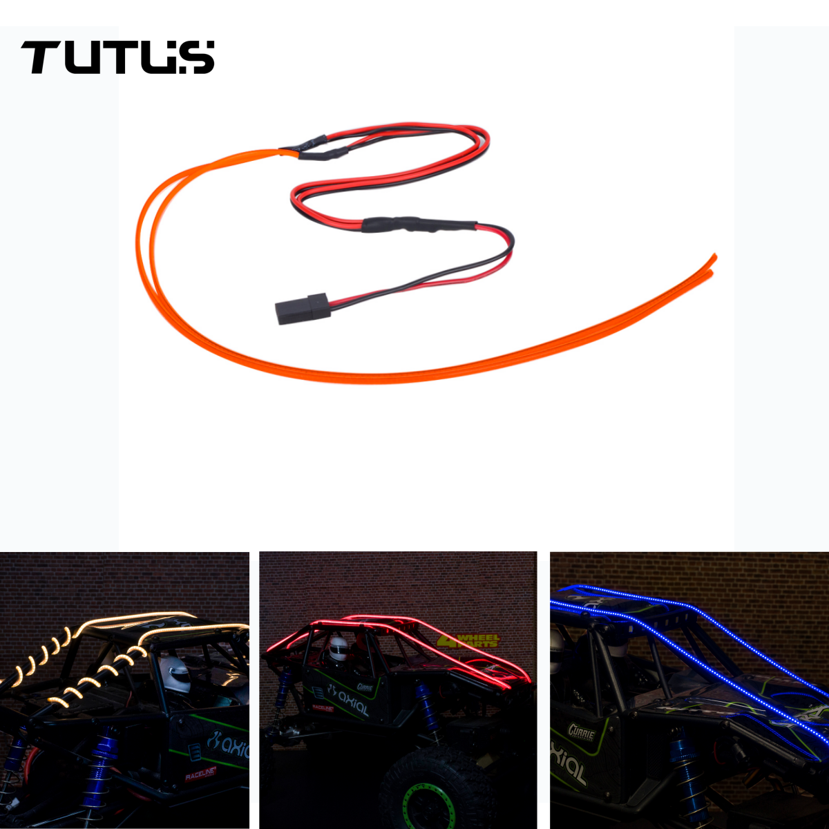 Rc Hobby Wire - Flexible Cuttable LED Strip Lights Night