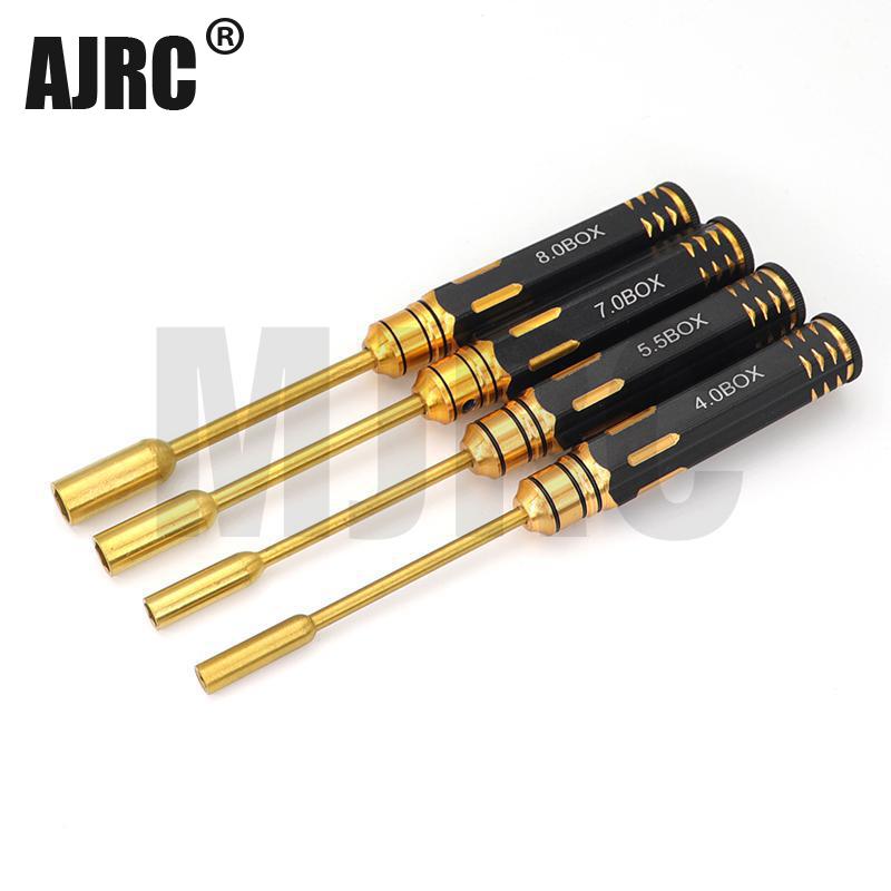 Rc Hobby Tool Kit - Ajrc 4-Piece Set / Titanium Alloy