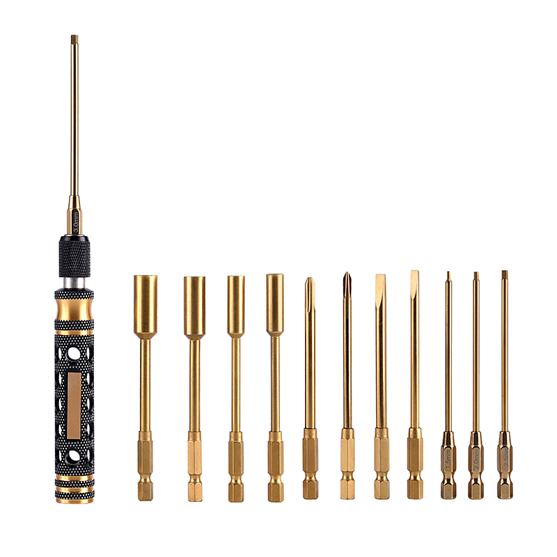 Rc Hobby Tool Kit - 12 in 1 / 4 in