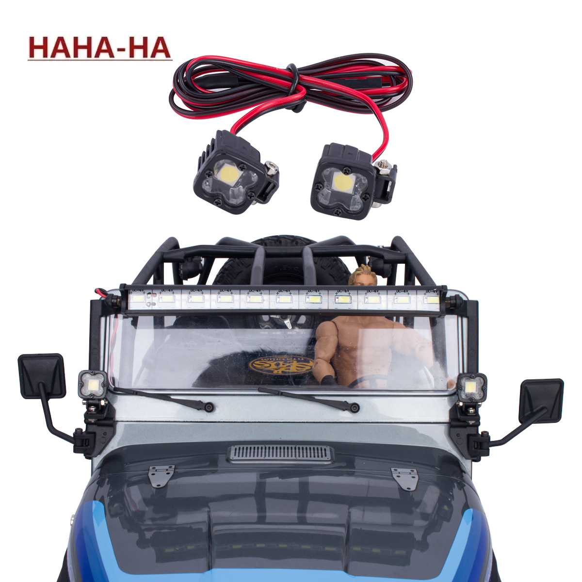 Rc Hobby Zone - RC Car Square Bright LED Top