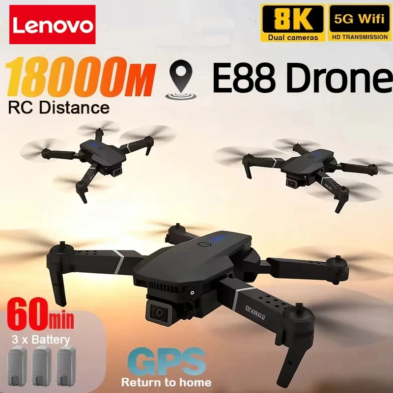 Rc Hobby China - Lenovo New E88 Pro WIFI FPV