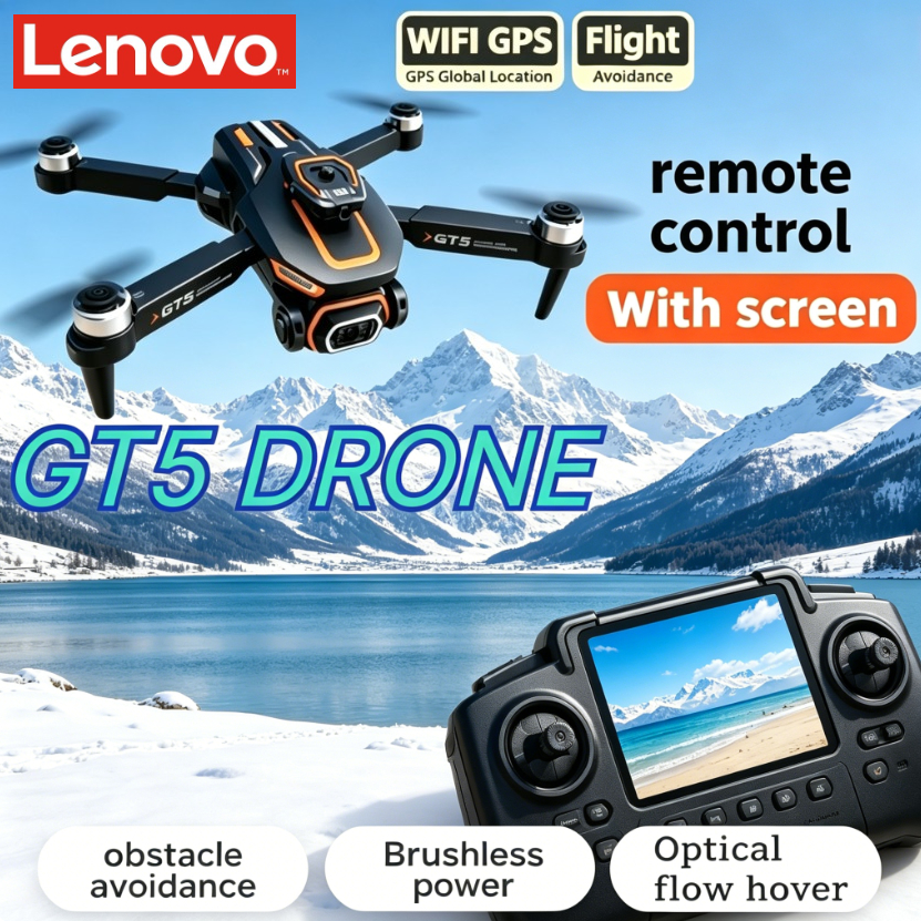 Lenovo GT5 GPS Foldable Drone  - огляд і ціна Rc Hobby China