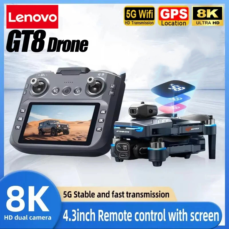 Lenovo GT8 8K Drone Profession - огляд і ціна Rc Hobby China