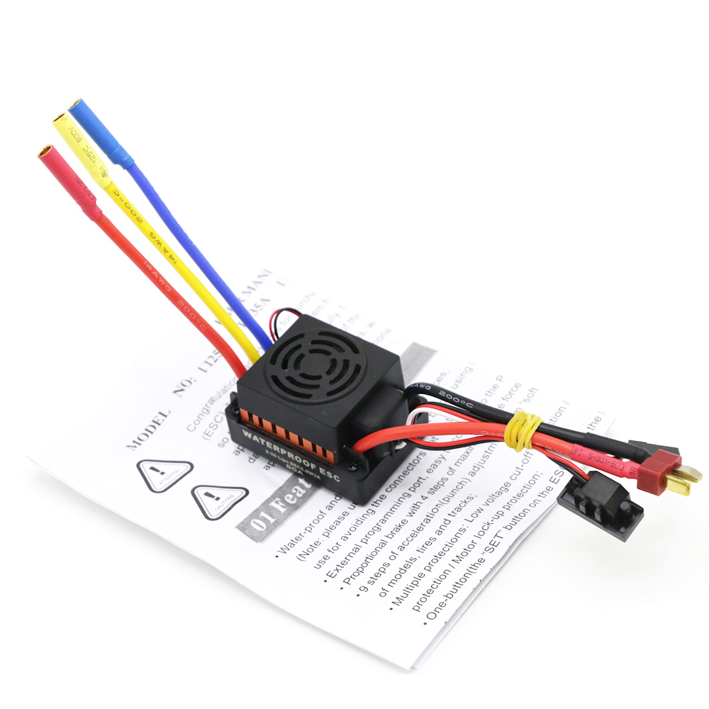 New Upgrade Waterproof 3650 39 - огляд і ціна Esc Waterproof 60A