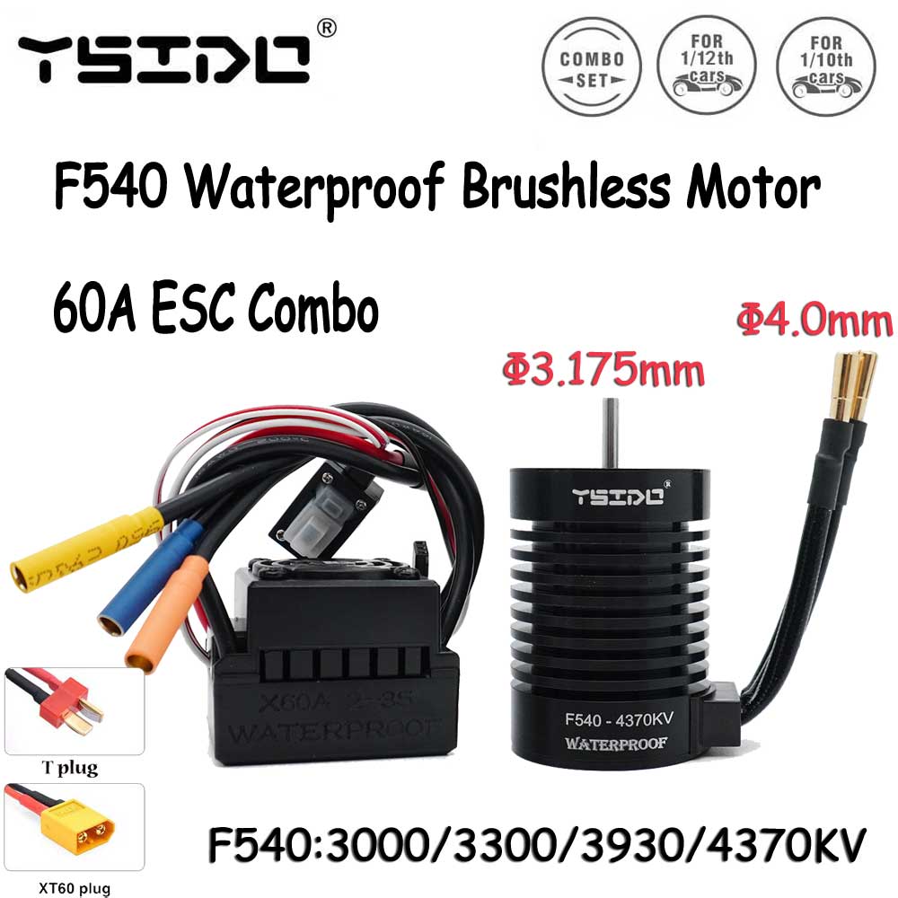  F540 Sensorless Waterproof Br - огляд і ціна Esc Waterproof 60A