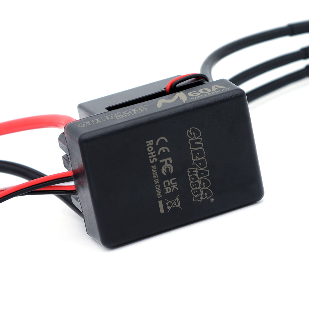 Surpass Hobby M35A 45A 60A 2-3 - огляд і ціна Esc Waterproof 60A