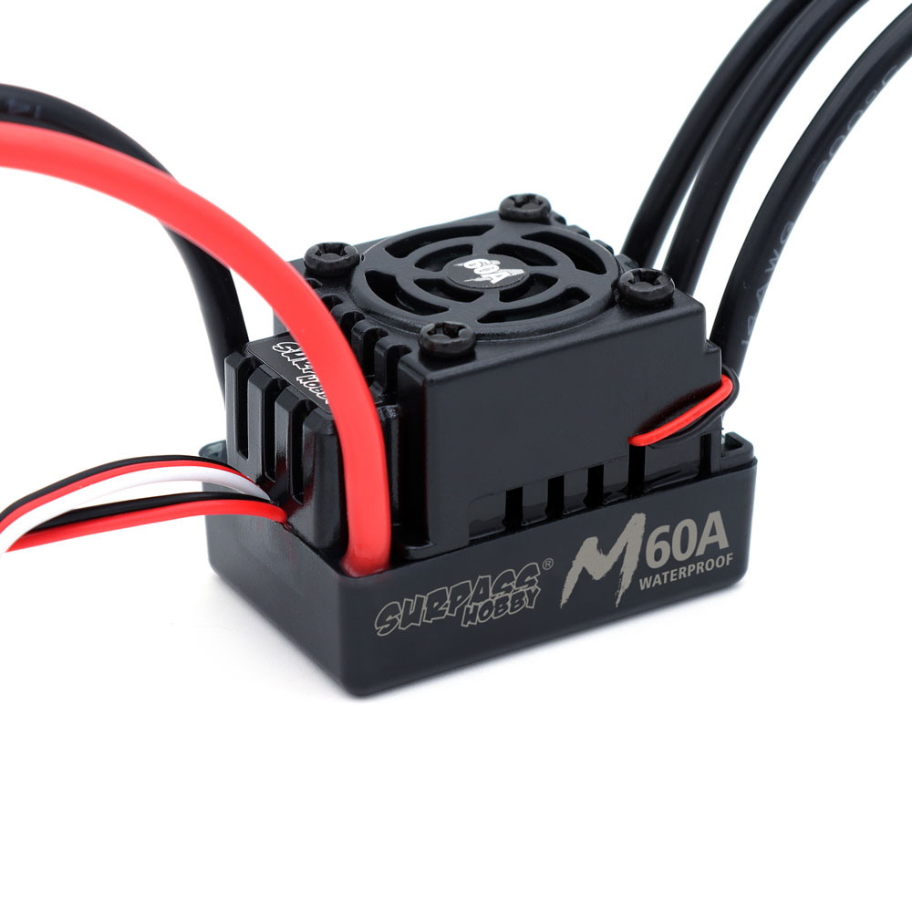 Surpass Hobby M35A 45A 60A 2-3 - огляд і ціна Esc Waterproof 60A