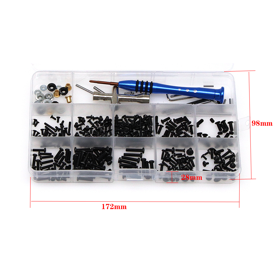 RC Car Tool & Metal Screws Nut - огляд і ціна Rc Hobby Tool Kit