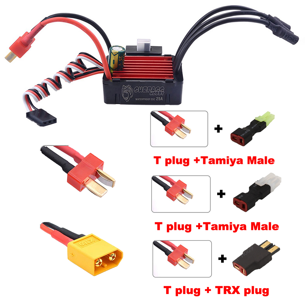 SURPASS HOBBY KK 150A 120A 80A - огляд і ціна Esc Waterproof 60A