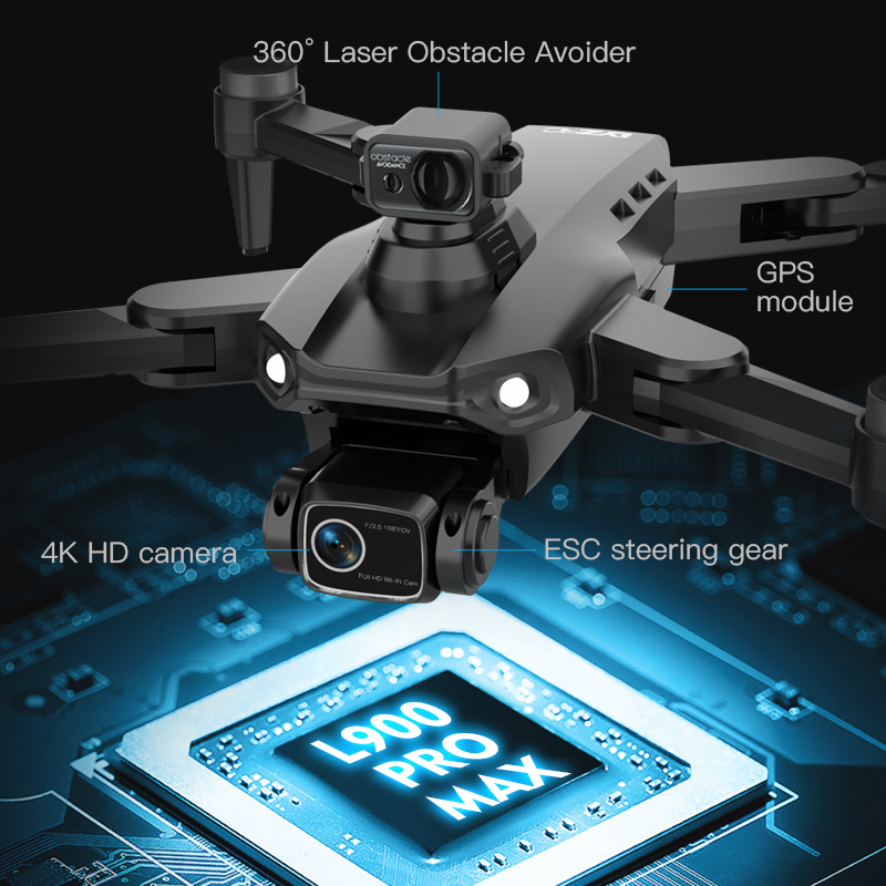 L900 Pro SE MAX GPS Drone 4K P - огляд і ціна Rc Hobby Wire