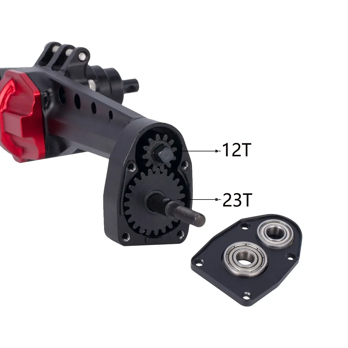 CNC Aluminum SCX10 III Front R - огляд і ціна Rc Hobby Zone