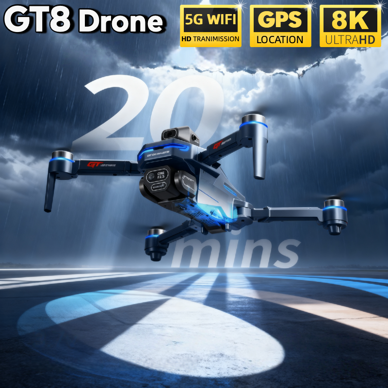 For Genuine GT8 Drone 4K Profe - огляд і ціна Rc Hobby China
