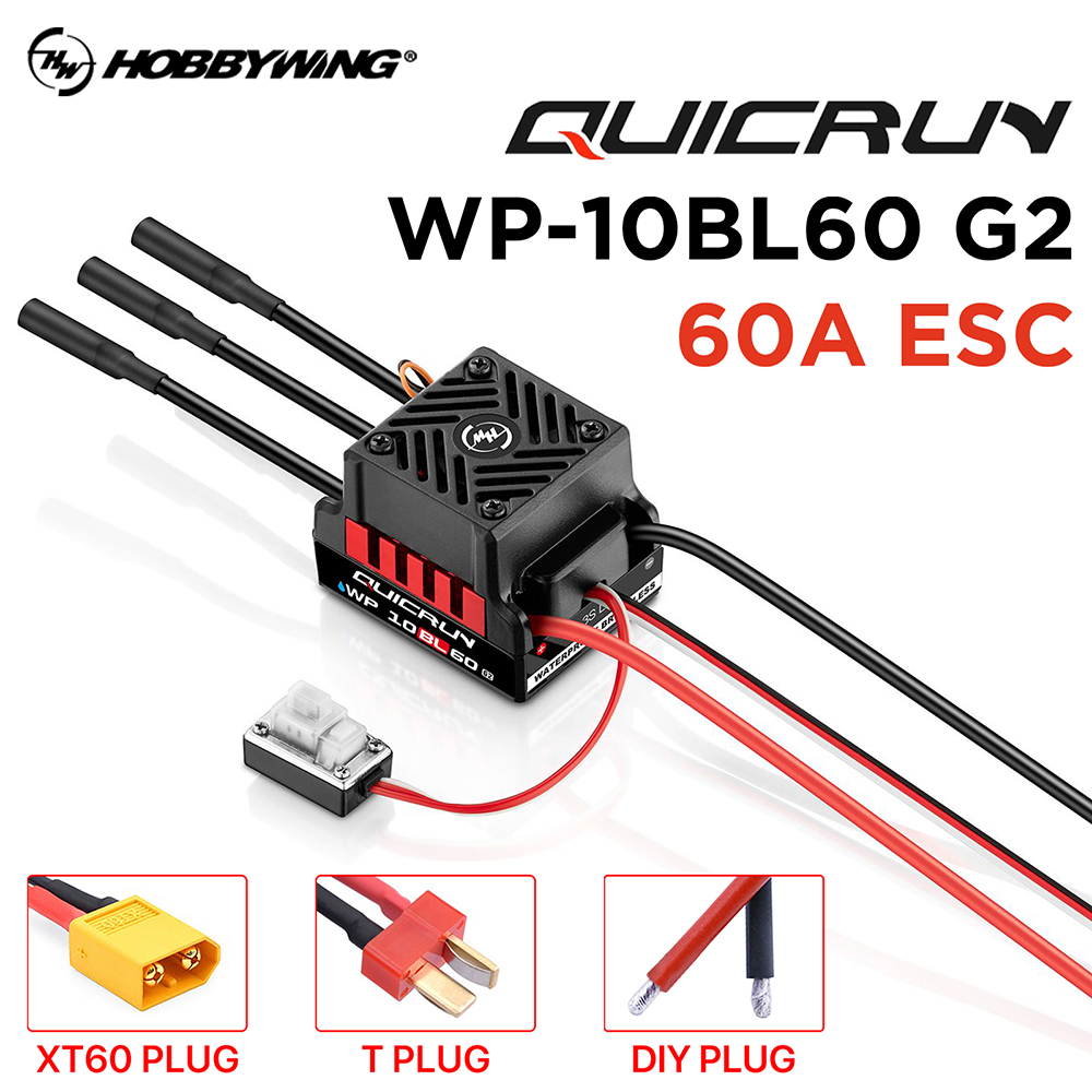 HobbyWing QuicRun WP 10BL60 RC - огляд і ціна Esc Waterproof 60A