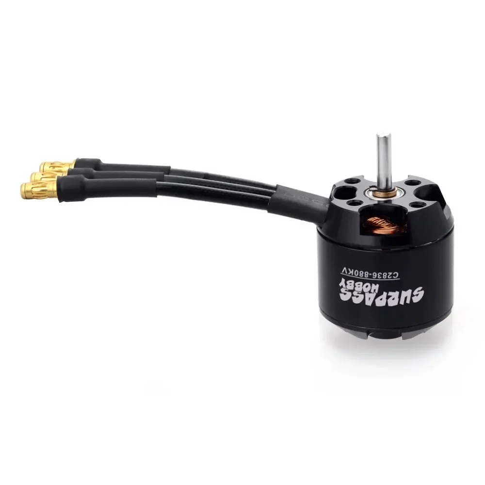SURPASS HOBBY 2836 750KV 880KV - огляд і ціна Rc Plane Hobby Zone