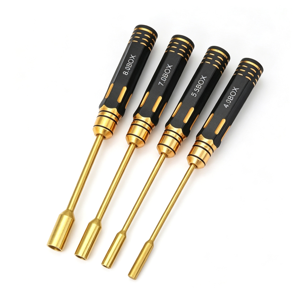 Ajrc 4-Piece Set / Titanium Al - огляд і ціна Rc Hobby Tool Kit