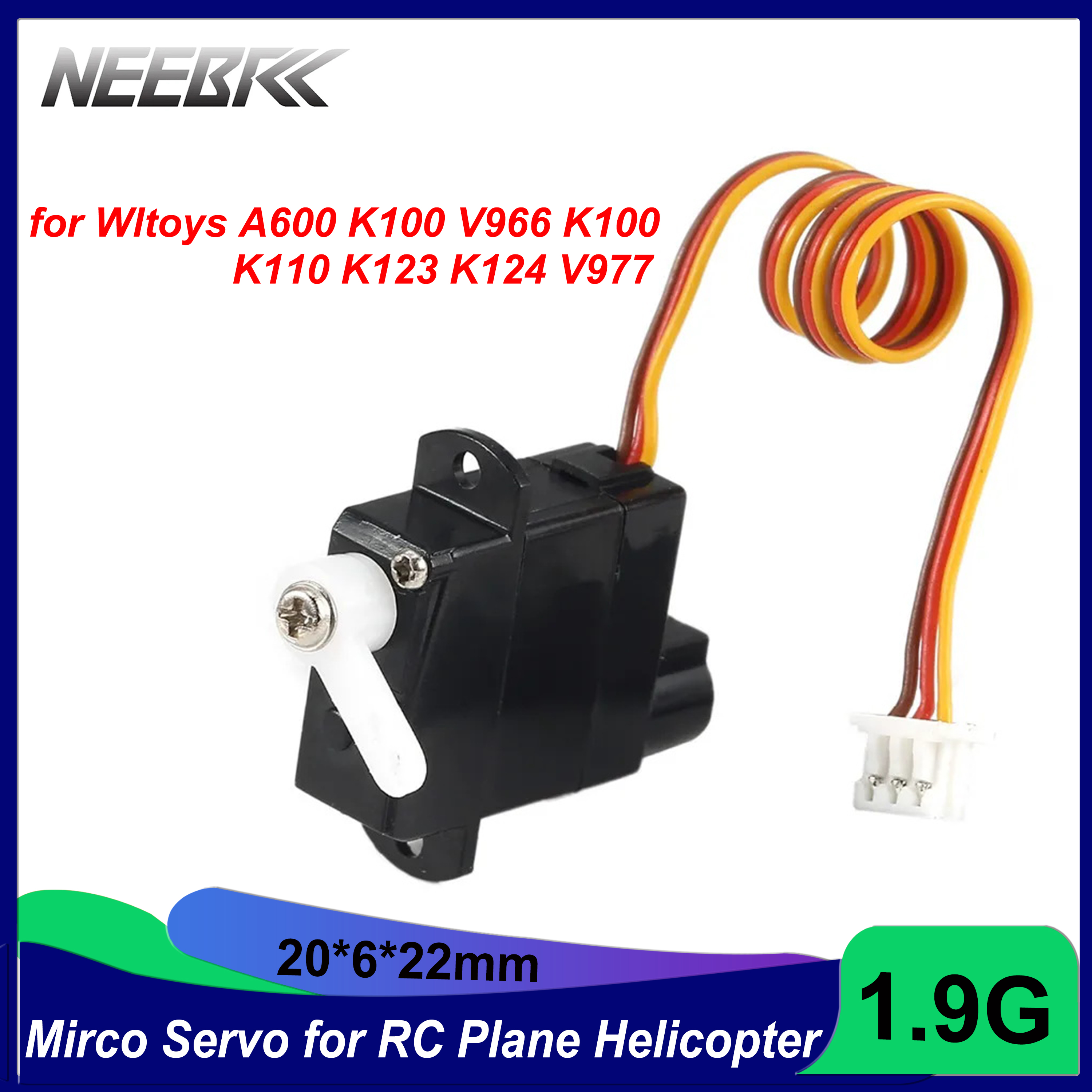 1.9g RC Micro Servo for Wltoys - огляд і ціна Rc Plane Hobby Zone