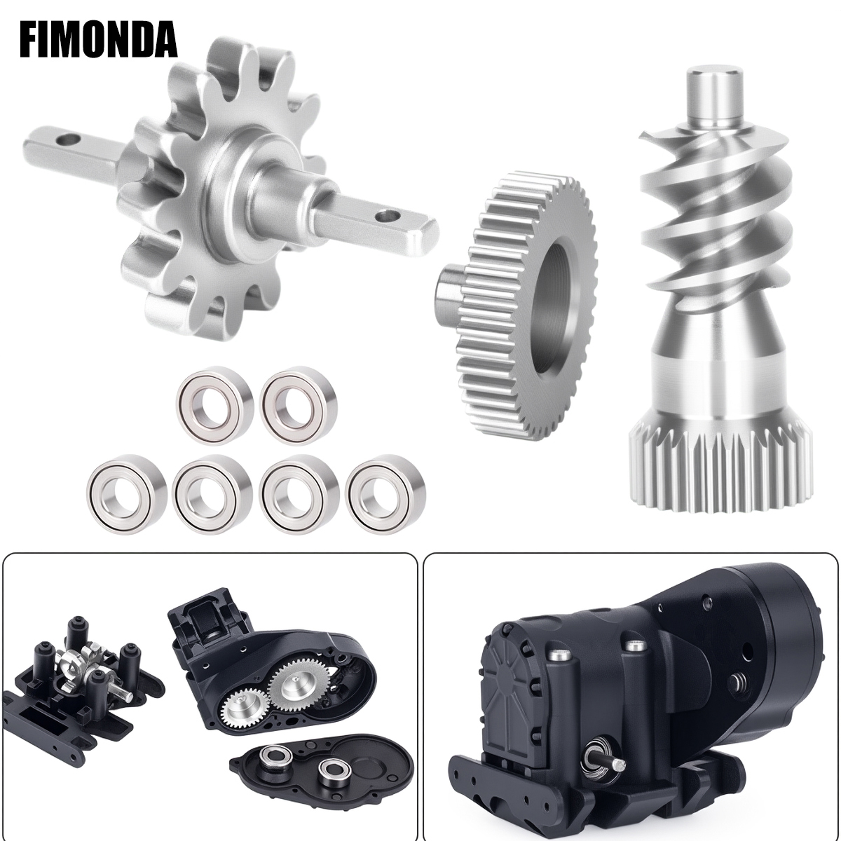 Stainless Steel Gearbox Gear S - огляд і ціна Rc Hobby Zone