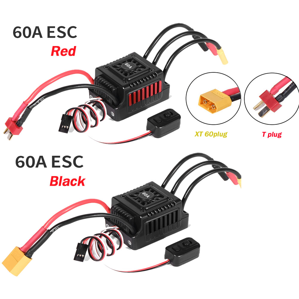 YSIDO RC Part Waterproof F540  - огляд і ціна Esc Waterproof 60A