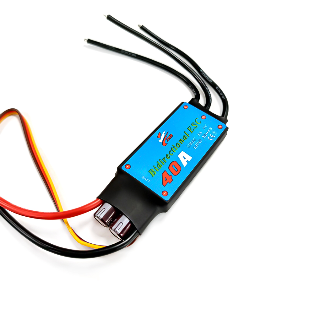 ZMR 12A-80A Bidirectional Brus - огляд і ціна Esc Waterproof 60A