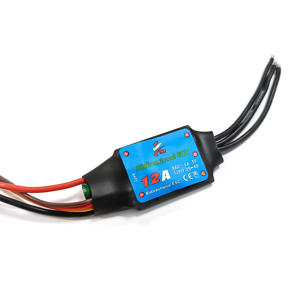 ZMR 12A-80A Bidirectional Brus - огляд і ціна Esc Waterproof 60A