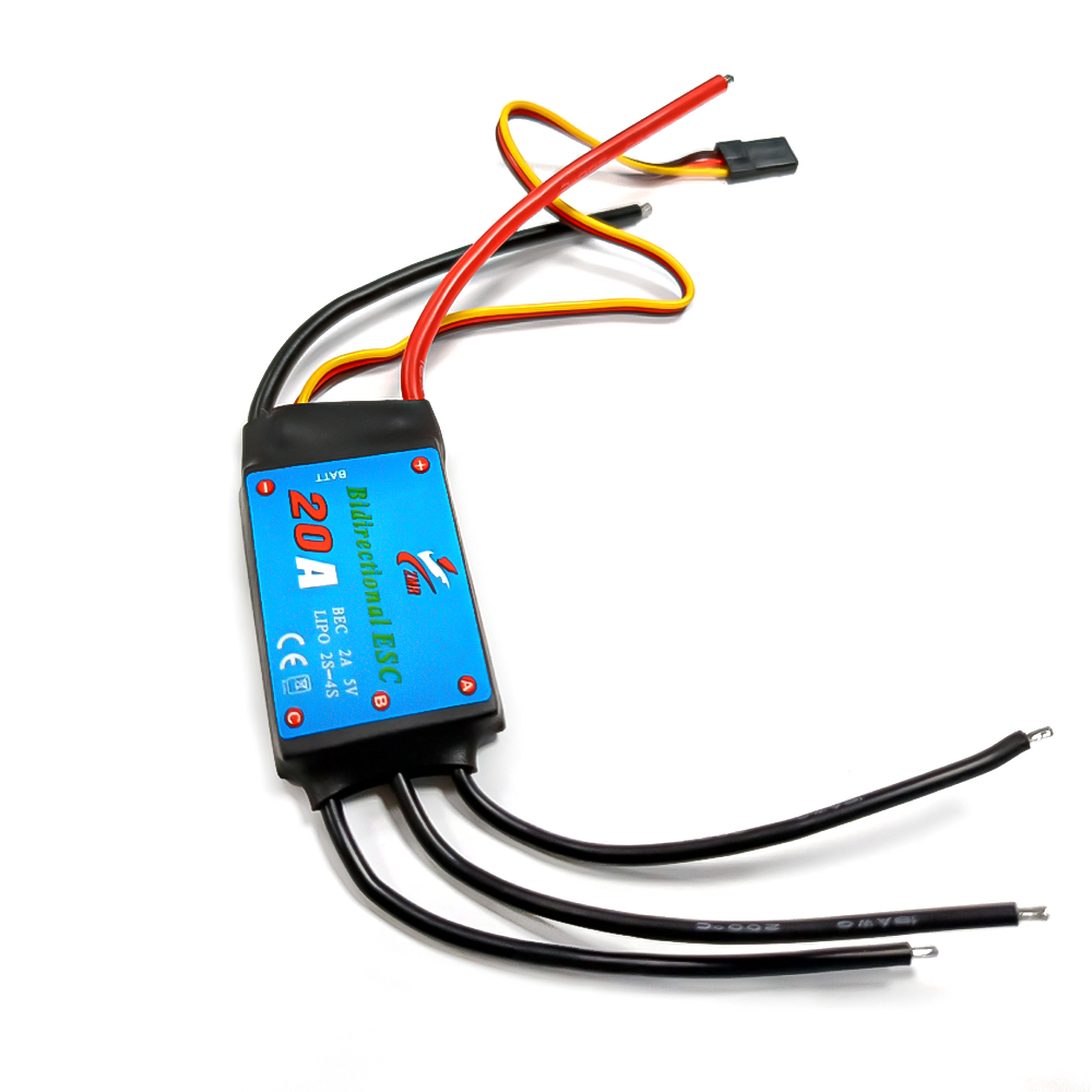 ZMR 12A-80A Bidirectional Brus - огляд і ціна Esc Waterproof 60A