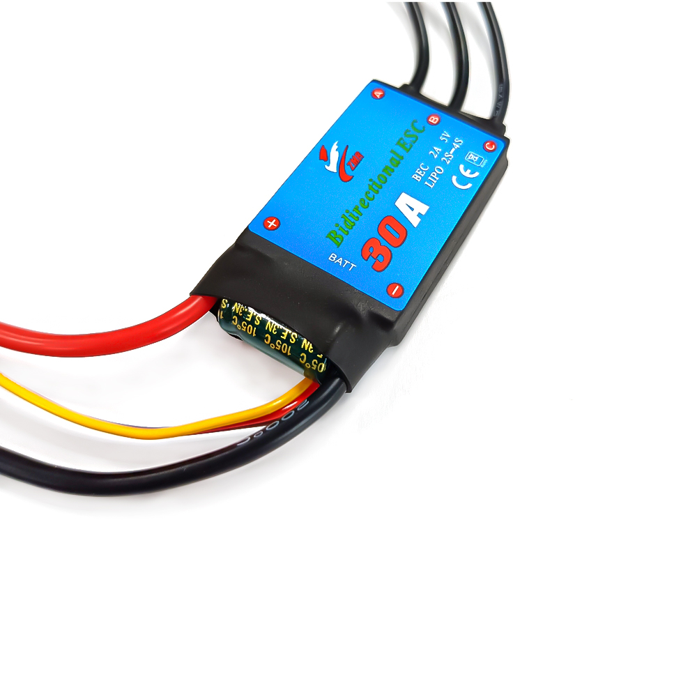 ZMR 12A-80A Bidirectional Brus - огляд і ціна Esc Waterproof 60A