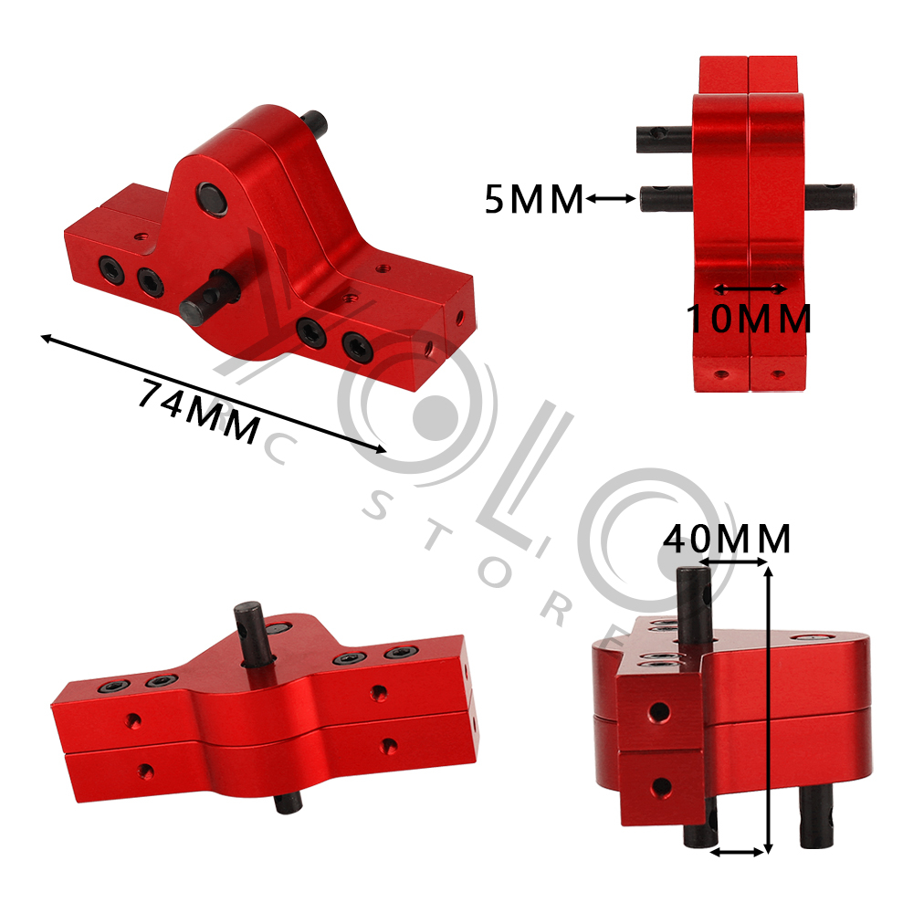 Aluminum 1pc D90 Transfer Case - огляд і ціна Rc Hobby Zone