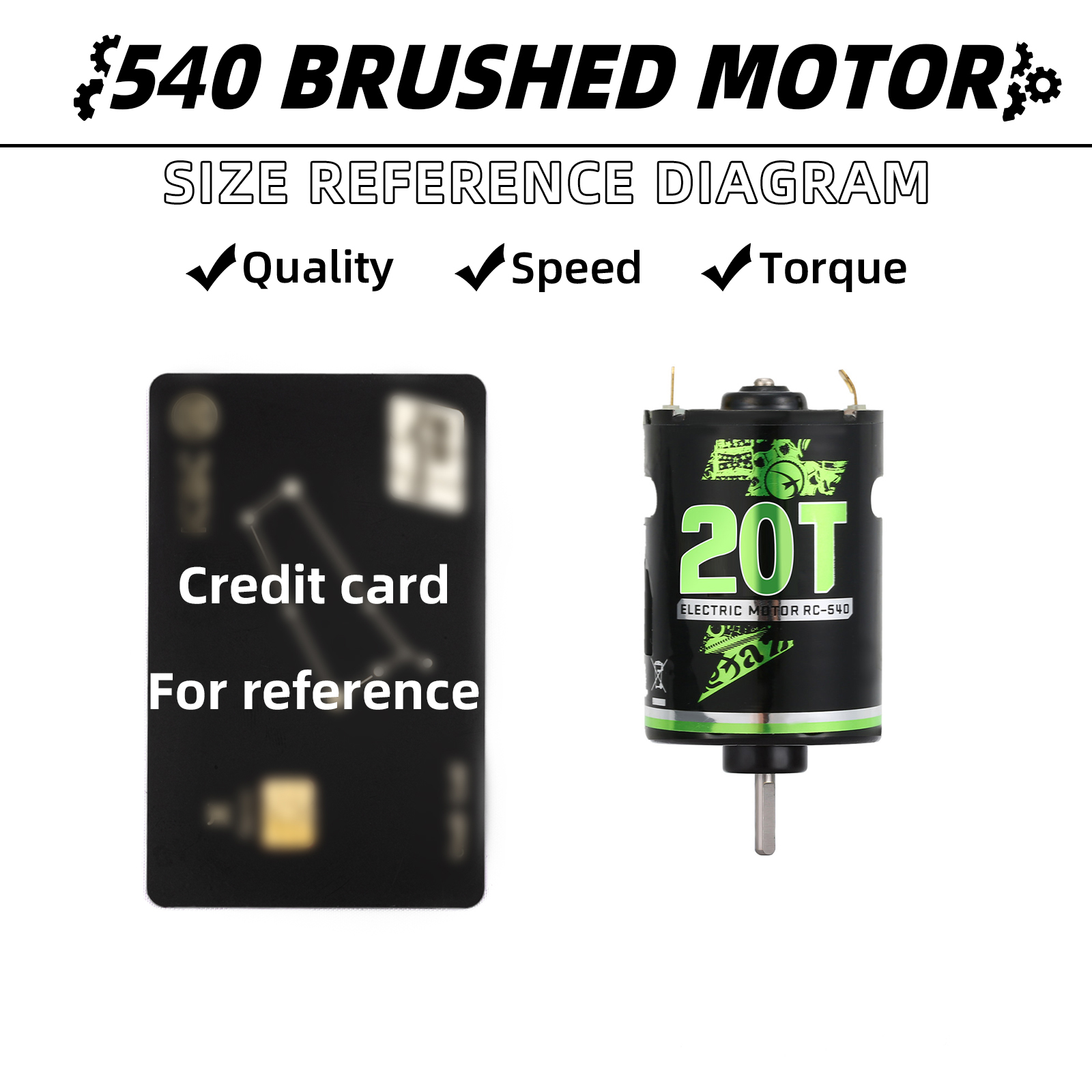 RC 540 10T-80T Waterproof Brus - огляд і ціна Esc Waterproof 60A