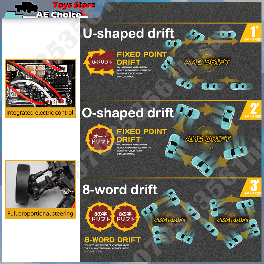 LDRC LD1804 RC Drift Car 1/18  - огляд і ціна Rc Hobby Tech Bali