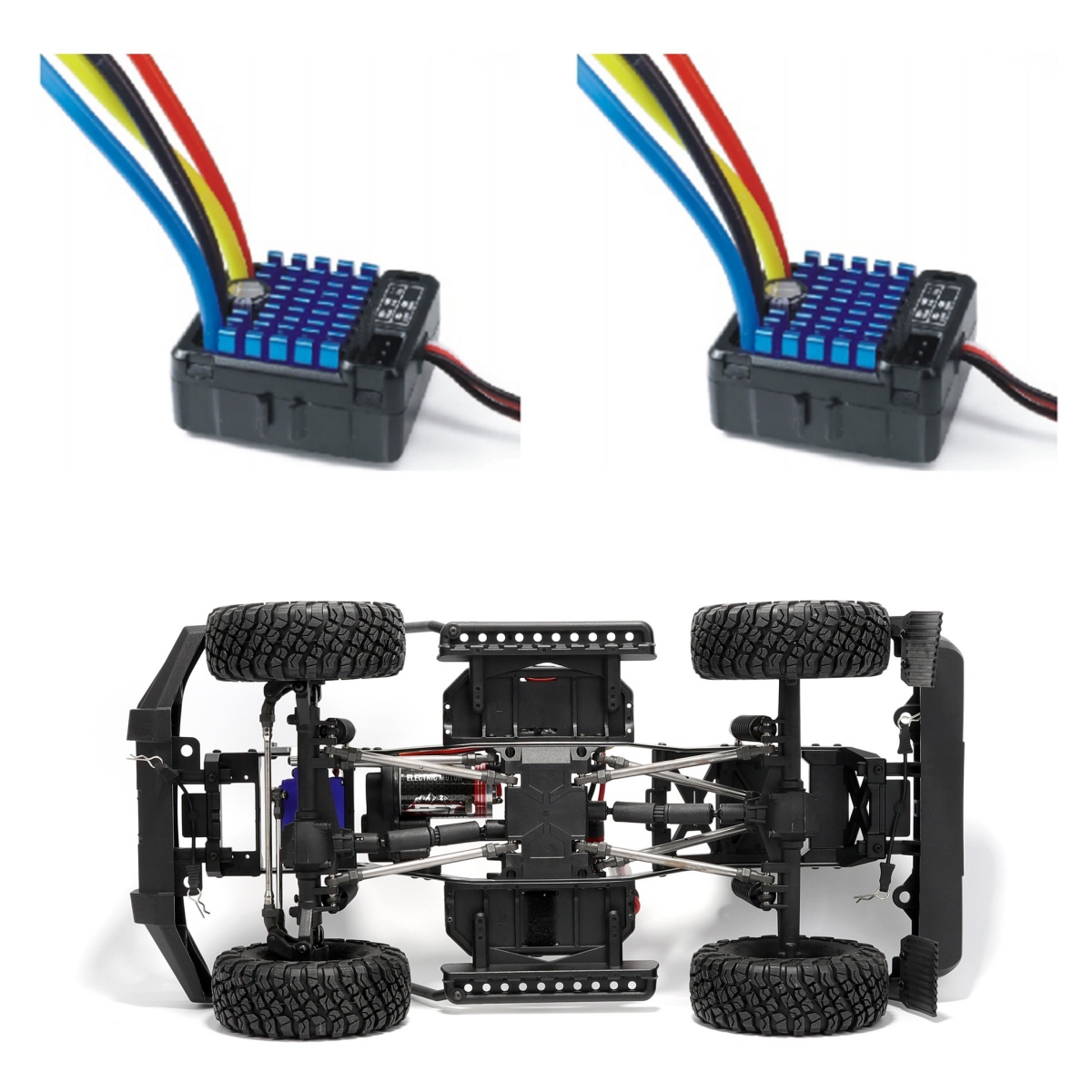 RGT Spare Parts R86338 ESC -60 - огляд і ціна Esc Waterproof 60A