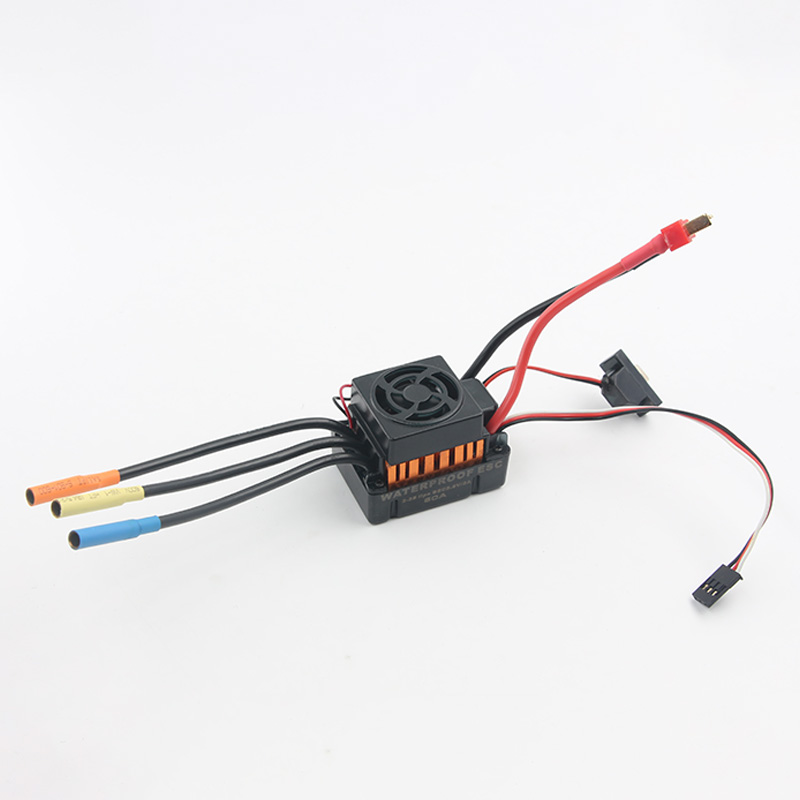 FATJAY RC Hobby RC 1:10 Car F5 - огляд і ціна Esc Waterproof 60A