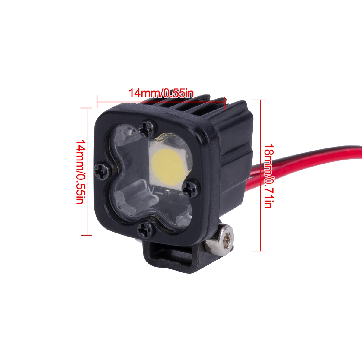 RC Car Square Bright LED Top L - огляд і ціна Rc Hobby Zone