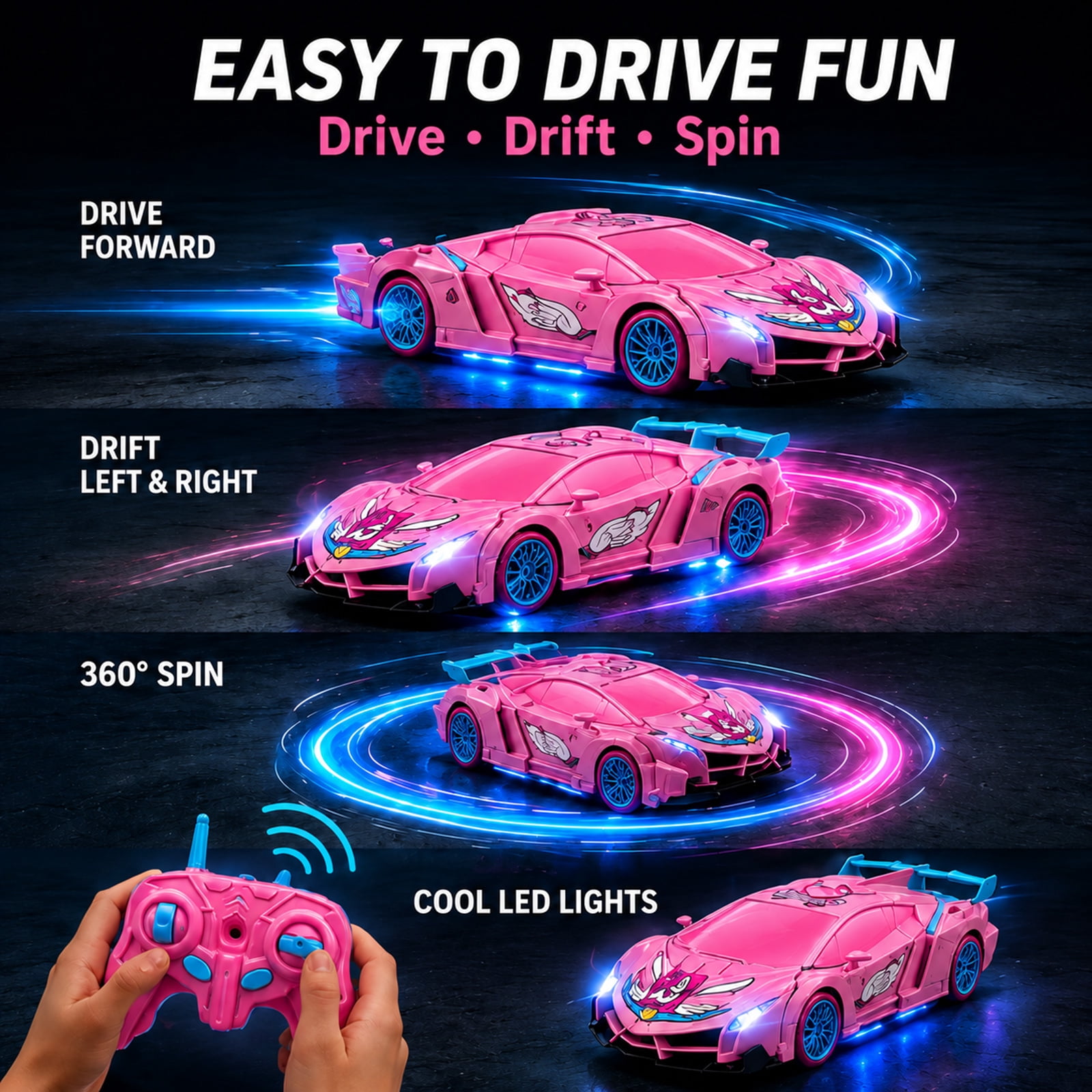 Unicorn RC Transforming Robot  - огляд і ціна Rc Hobby Tech Bali