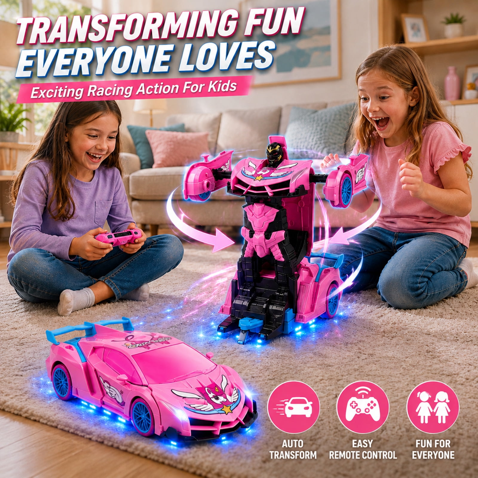 Unicorn RC Transforming Robot  - огляд і ціна Rc Hobby Tech Bali