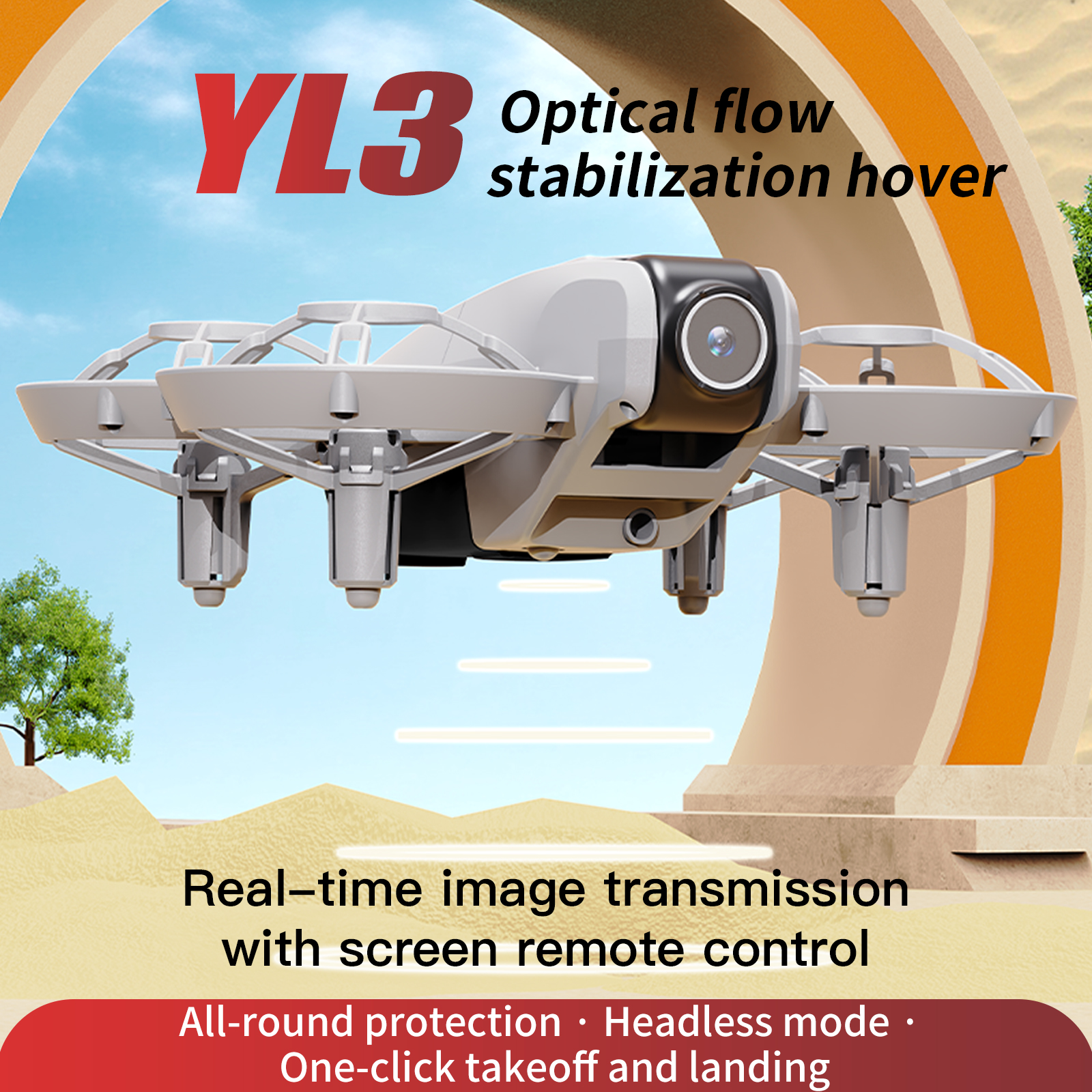 Optical Flow YT YL3 Mini Drone - огляд і ціна Rc Hobby China
