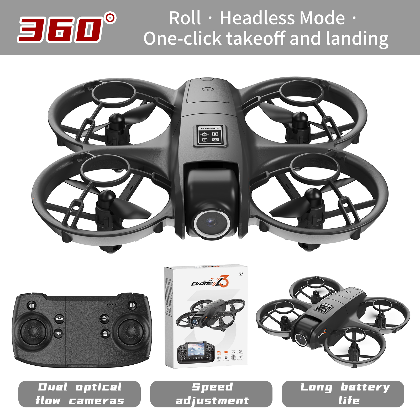 Optical Flow YT YL3 Mini Drone - огляд і ціна Rc Hobby China