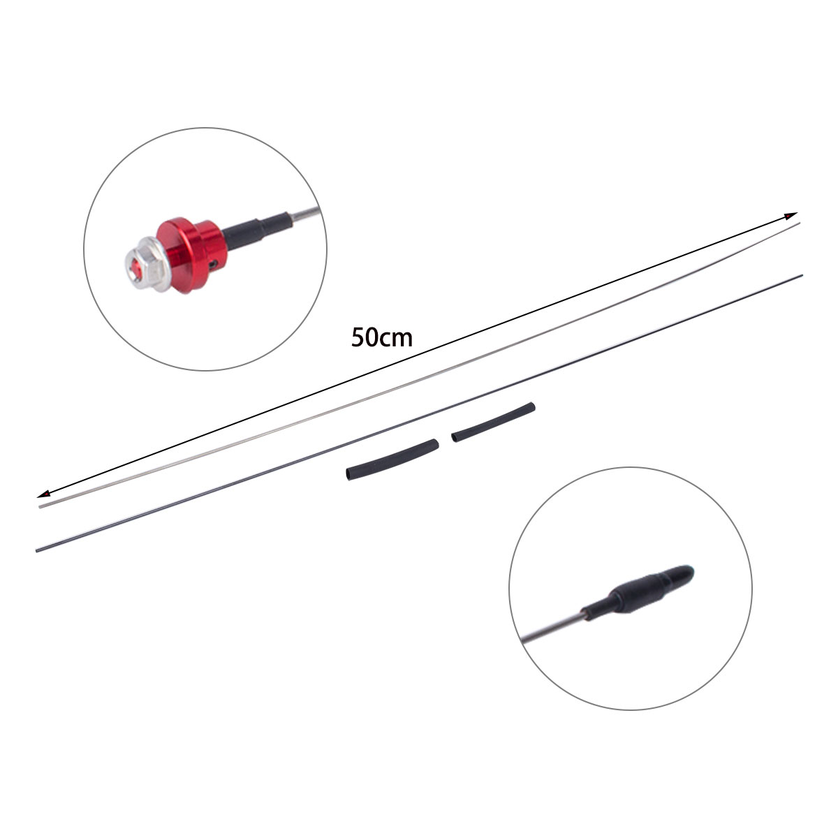 50cm Metal Adjustable Simulati - огляд і ціна Rc Hobby Zone