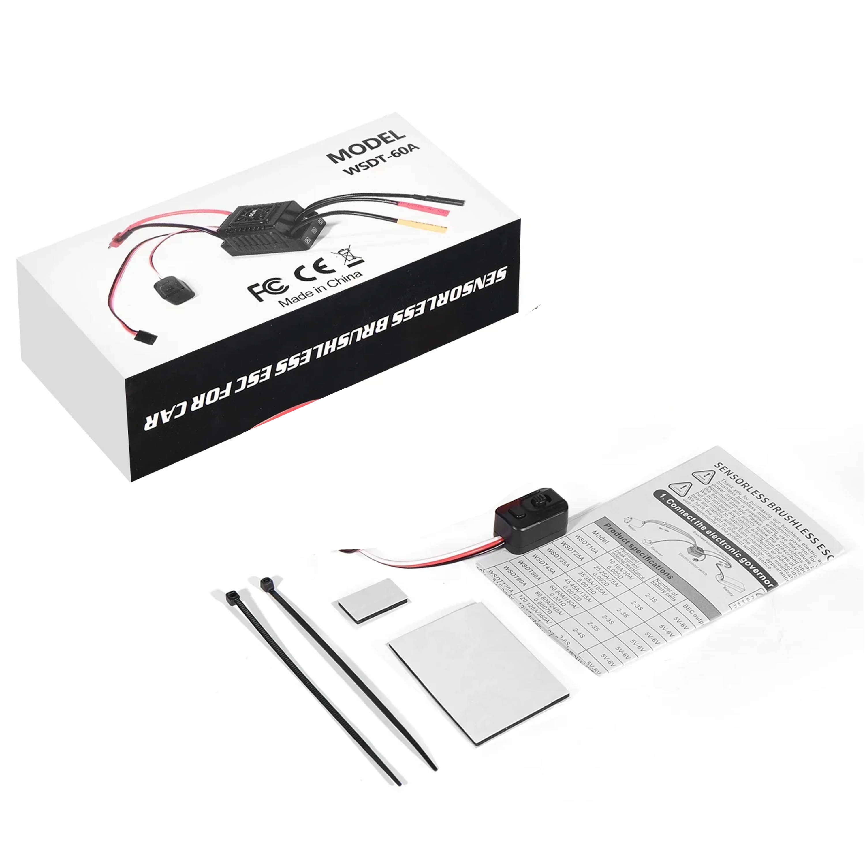 NEEBRC 45A 60A Brushless ESC W - огляд і ціна Esc Waterproof 60A