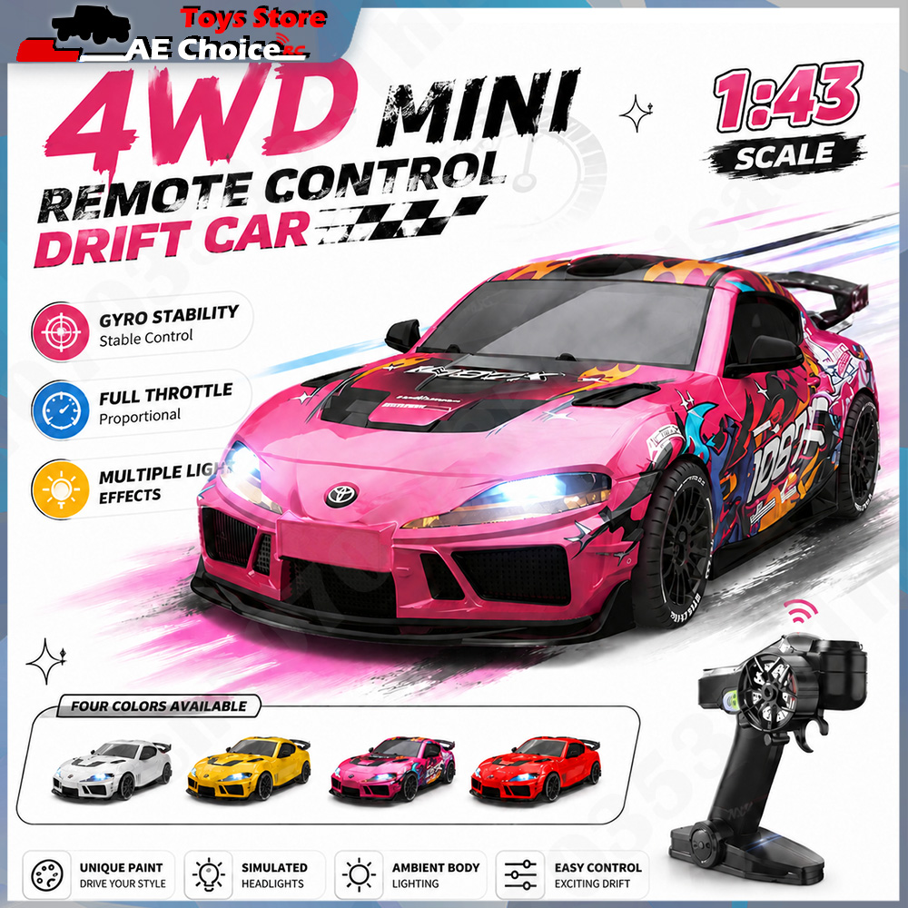 Hot Sale 1/43 JXC1087X Supra S - огляд і ціна Rc Hobby Tech Bali